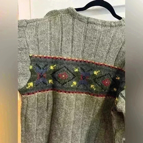 Eddie Bauer men’s Wool sweater size L - Picture 5 of 7